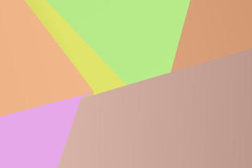 Fototapeta premium Colorful background with triangles Simple geometric background with gradient shapes. Vector illustration Triangles of different scale, size and shape