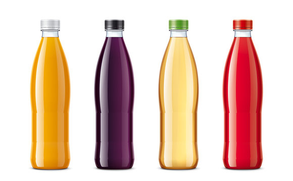 Bottles for juice and other drinks
