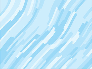 Light blue background with optical effect. Curved lines. Minimal design. Zigzag, wavy pattern. Vector illustration