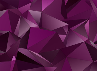 Obraz premium Triangular 3d, modern background