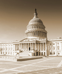 Obraz premium Washington DC - US Capitol building