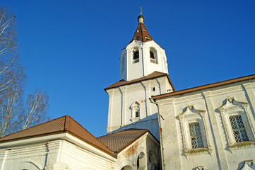 Monastery in the winter, Smolensk. Russia
