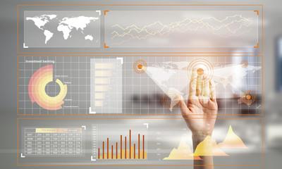 Concept of using modern technologies for business globalization and networking