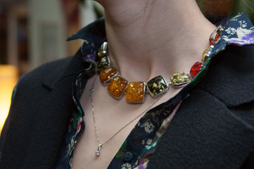 necklace neck of the girl