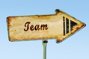 Schild 328 - Team
