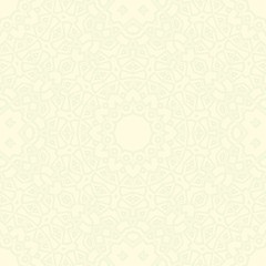 Unique, abstract floral color pattern. Seamless vector illustration. For design, wallpaper, background, fantastic print.