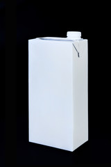 packaging isolated on black