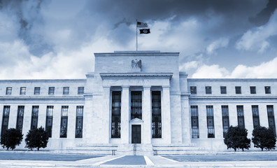 Federal Reserve Building, Washington DC, USA - obrazy, fototapety, plakaty