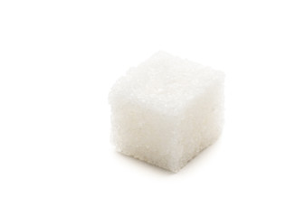 Sugar Cube on white background