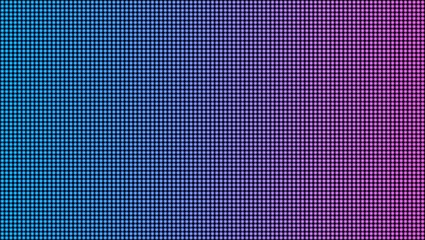 Creative vector illustration of led screen macro texture isolated on transparent background. Art design rgb diode seamless pattern. Abstract concept graphic television projection display element.