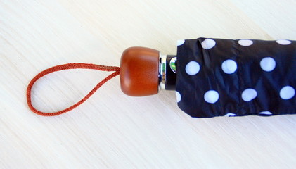 parapluie pliant à pois,de femme