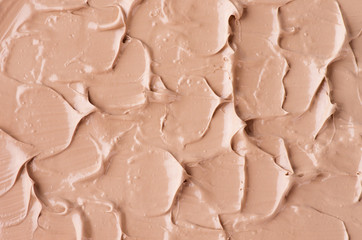 Texture of liquid foundation