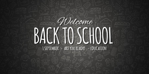 Back to school, background for your design