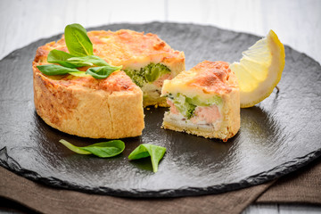 Tasty pie with different fillings
