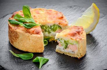 Tasty pie with different fillings