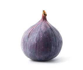 Figs isolated on white background.