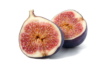 Fig isolated on white background.