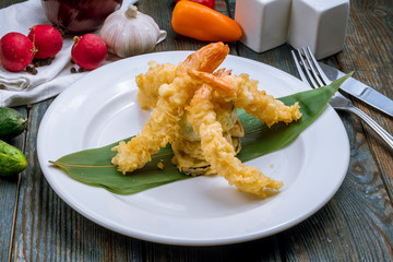 fried tempura shrimp