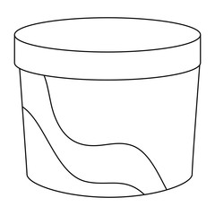 cream product in pot