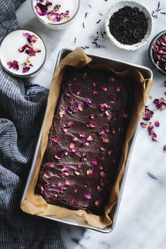 Earl grey brownies