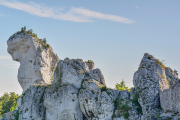 skałki w Ogrodzieńcu o wschodzie słońca © Mariusz Sowula