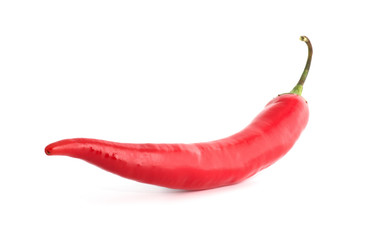 chili pepper isolated on a white background