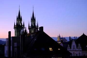 Obraz premium プラハの夜