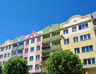 Kolorowe domy