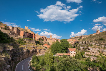 Obraz premium Albarracin, medieval village in teruel, Spain.