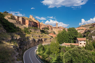Obraz premium Albarracin, medieval village in teruel, Spain.