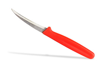 Fruit carving knife  ,isolated on white background with clipping path.