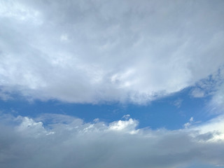 Fototapeta premium blue sky. white clouds.