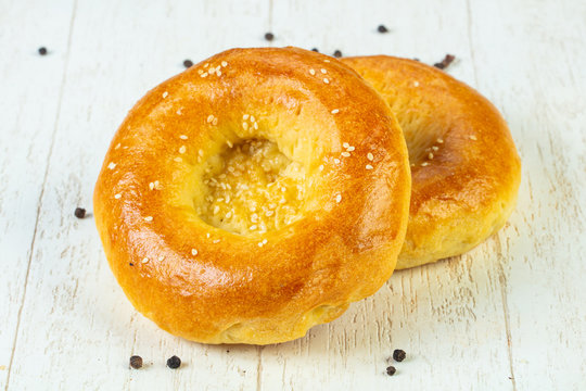 Traditional bread - Lepeshka
