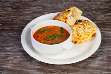 Ligurian minestrone soup