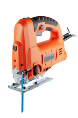 new orange electric jigsaw