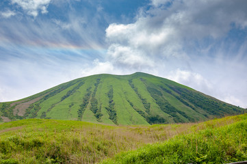 Fototapeta premium 阿蘇山 米塚