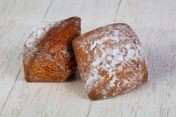 Delicious baked muffins