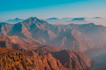 Jebel Jais mountain in Ras Al Khaimah