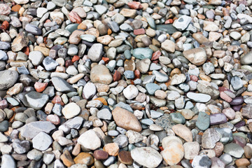 Pebbles for decorating the backyard. Decoration for the backyard. Stones for the pathway. Gravel pathway. Gravel walkway. Beautiful gravel and stone for backyard.