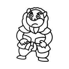 Monster in Journey to the West, the Chinese Mythology Novel Tale