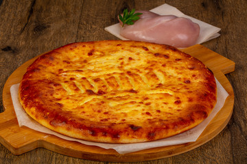 Homemade Ossetian pie