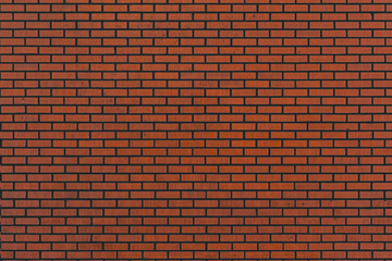 background, red brick with black seams