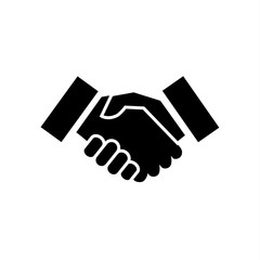 Business handshake icon