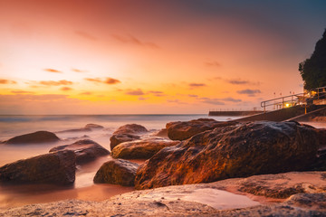 Sunrise at Bondi beach, Australia