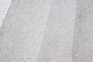 Stairs Terrazzo polished stone walkway and floor, pattern and color surface marble and granite stone, material for decoration background texture, interior design. selective focus.