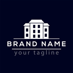 Apartment Build Logo vector element. Build Logo Template