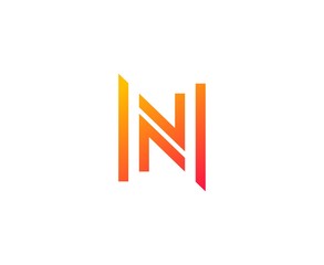 N letter logo