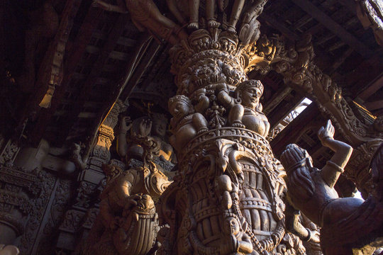 Temple of Thailand, Sanctuary of Truth, (Prasat Sut Ja-Tum)