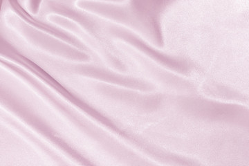 The texture of the satin fabric of lilac color for the background 