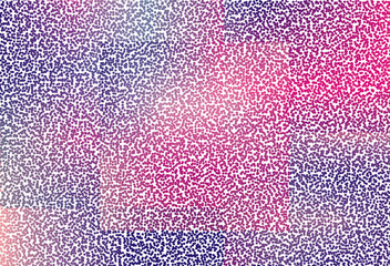 Abstract futuristic halftone panel. The background with dots, points of different shades of pink and violet color